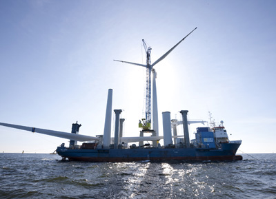 Siemens надає 80 вітротурбін для німецької офшорної вітроелектростанції