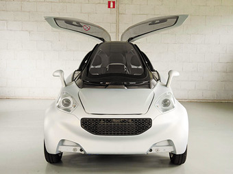 Група PSA Peugeot Citroen побудувала тримісний электромобиль