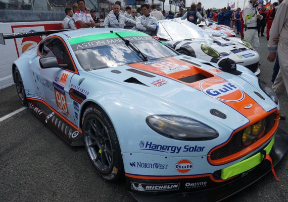 Китайська Hanergy вдосконалить гоночний автомобіль Aston Martin Vantage GTE сонячними панелями