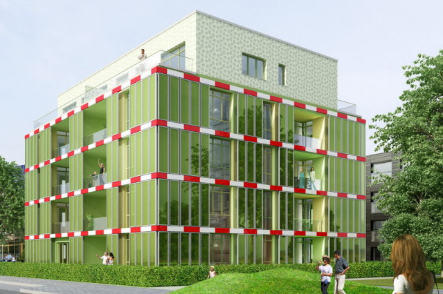 Зелений біореактор. Будівля BIQ House в Гамбурзі