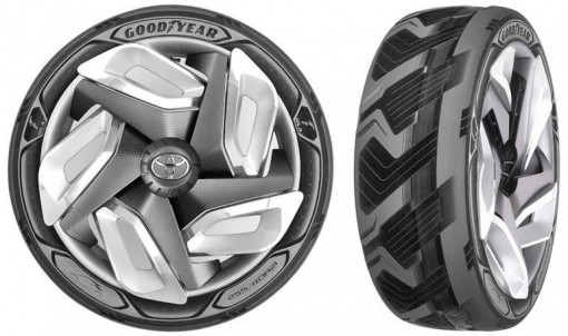 Компанія Goodyear представила в Женеві шини що генеруватимуть енергію для електромобілів