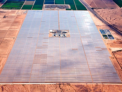 В Арізоні випробувана одна з найпотужніших у світі сонячних електростанцій