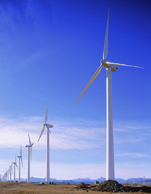 У Китаї здана перша черга найбільшого у світі вітрового енергокомплексу