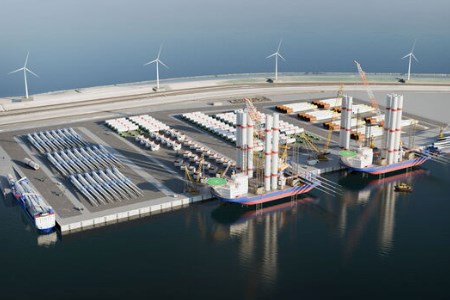 Port of Rotterdam Authority розвиває новий термінал для офшорних вітрових активностей